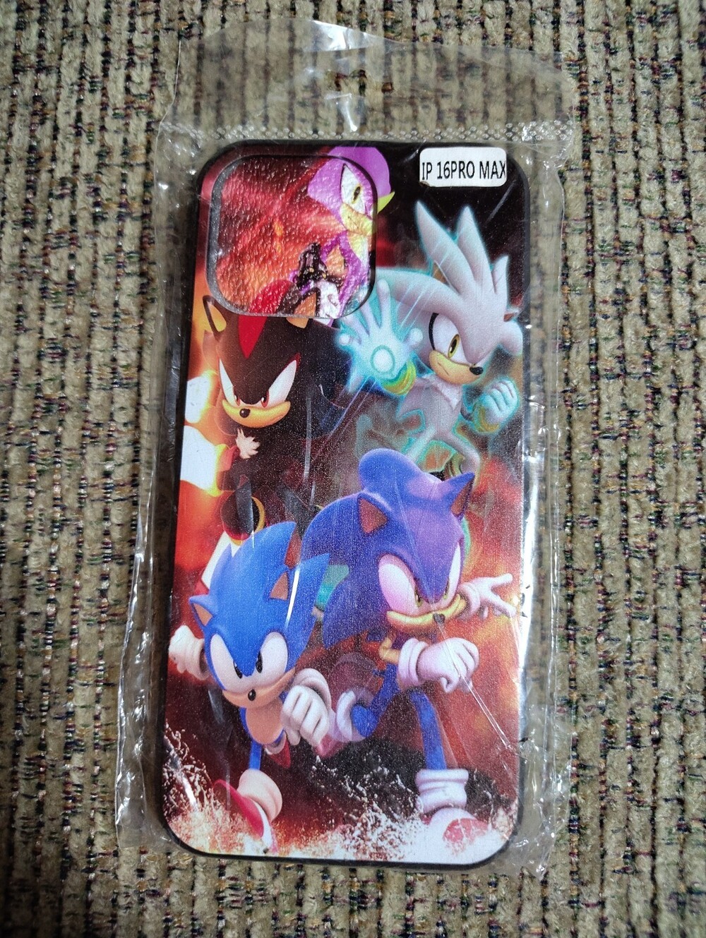 Sonic Hedgehog Game Case For iPhone 16 Pro Max Cover